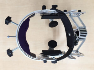 Aluminium probe stabilization headset
