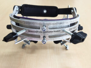 Aluminium probe stabilization headset