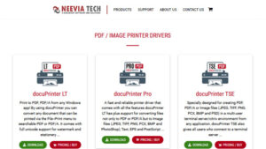 Neevia docuPrinter