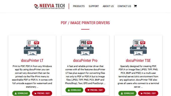 Neevia docuPrinter