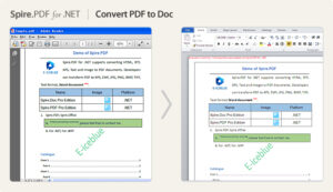 eiceblue Spire.PDF .NET Demo