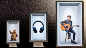 Hololuminescent Display (HLD) サイズ Looking Glass Factory