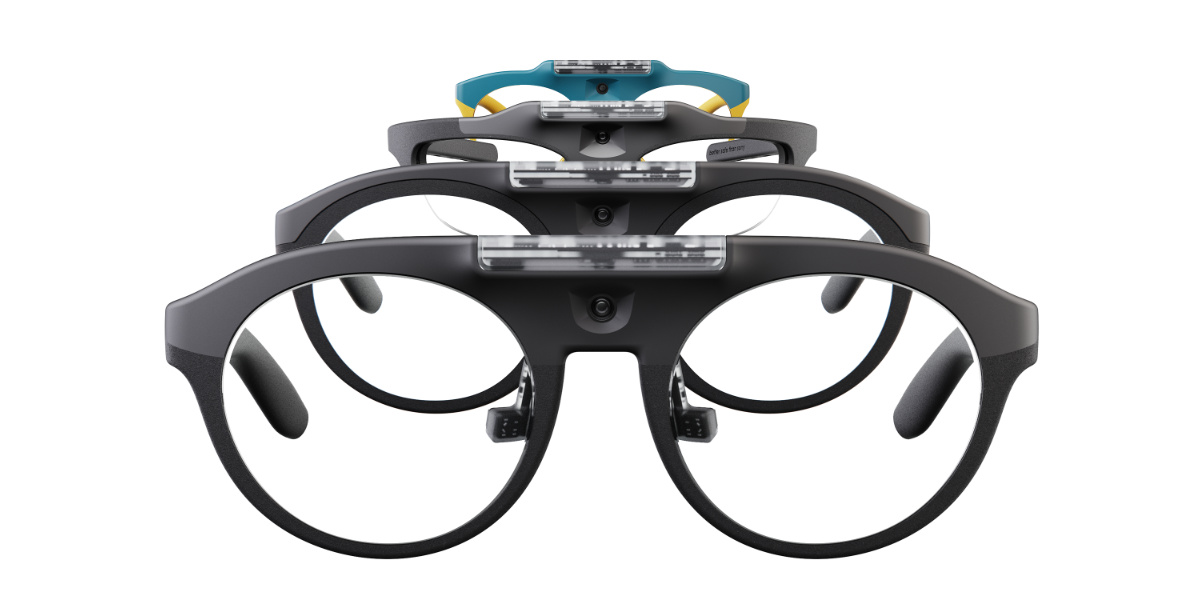 Pupil Labs Neonによる視線計測のイメージ