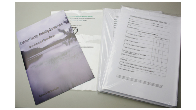 LDSQ – Learning Disability Screening Questionnaire