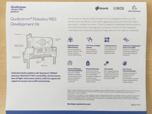 Qualcomm Robotics RB3 Development Kit 写真
