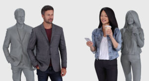 RenderPeople 3D People