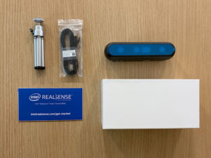RealSense Depth Camera D555 PoE 外観