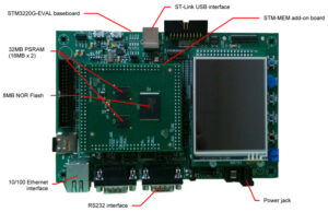 Linux STM3220G-EVAL Kit