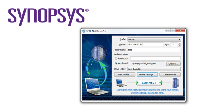 Synopsys SFTP Net Drive