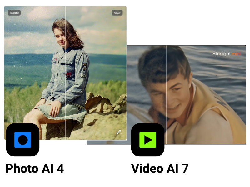 Topaz Video AI  / Topaz Photo AI